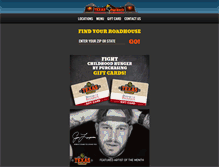 Tablet Screenshot of m.texasroadhouse.com